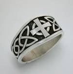 Celtic Dara Knot with Cross