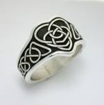 Celtic Double Heart Knot-Wide